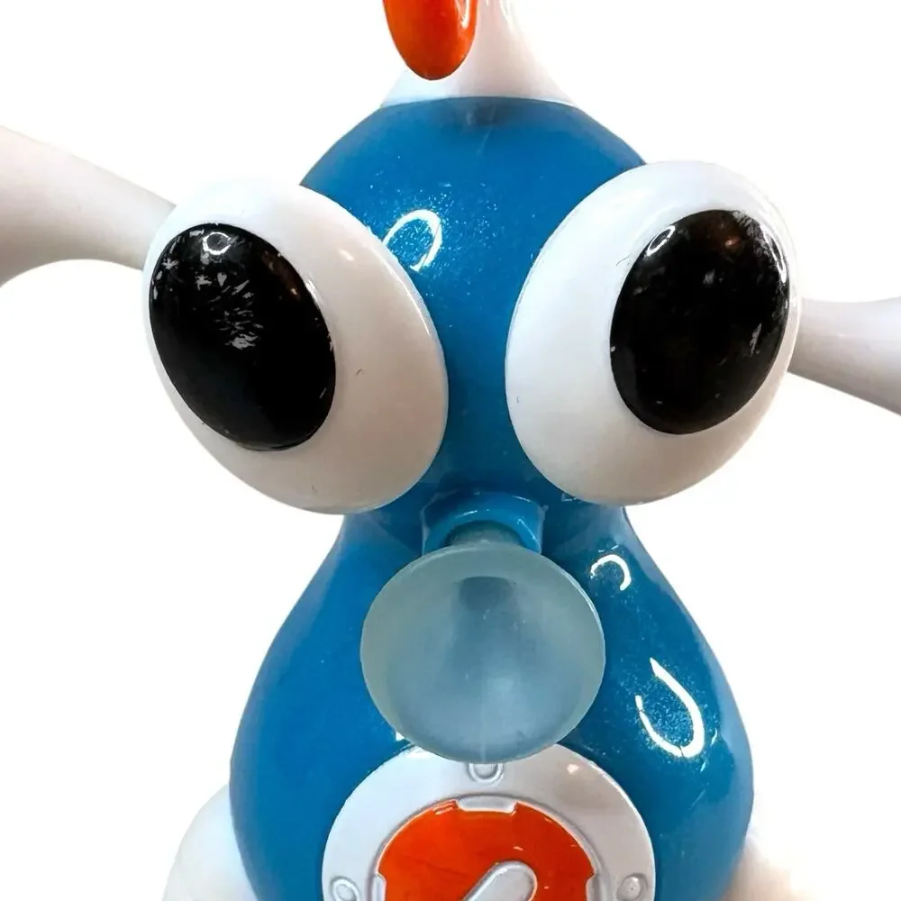 2006 McDonalds Zizzle iZ Blue Orange Tripod Robot Happy Meal Toy (NO SOUND)